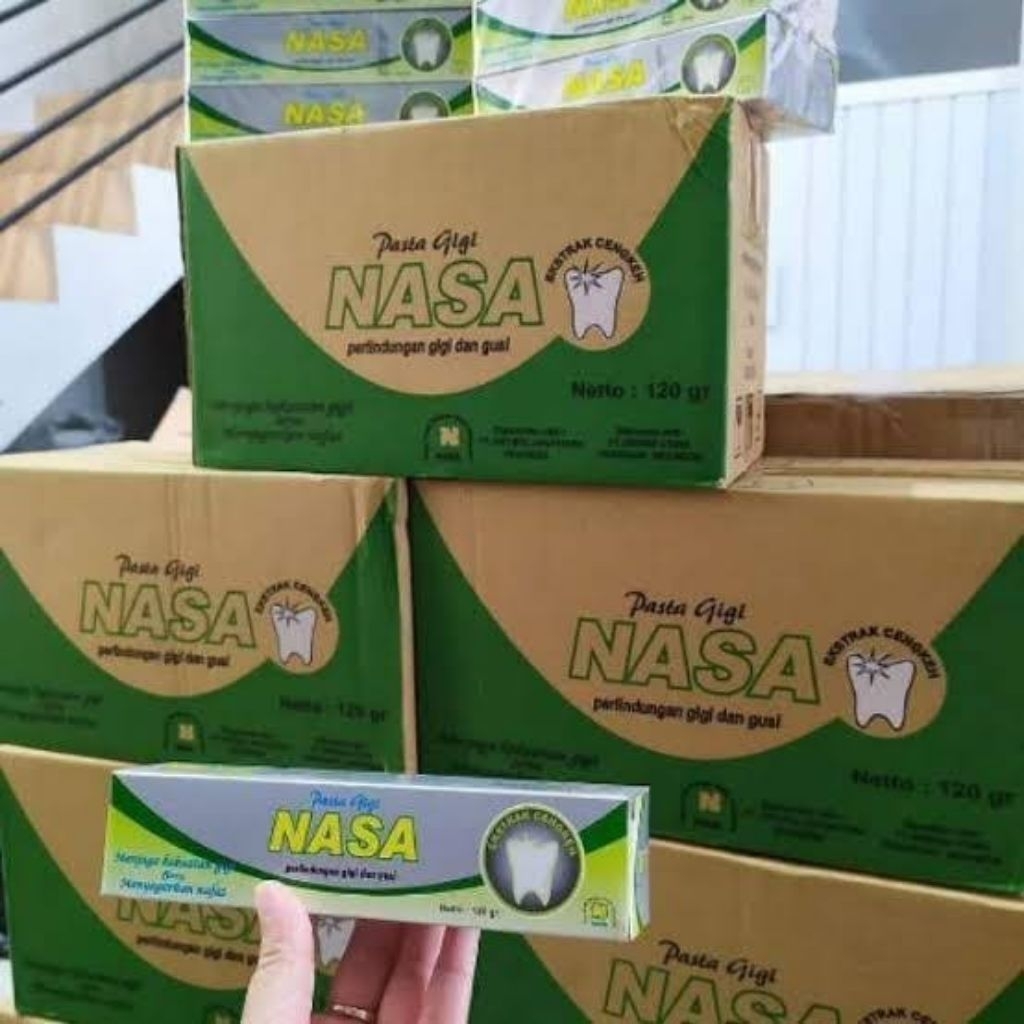 

1Dus PGN NASA pasta Gigi NASA isi 3 Lusin 36pcs