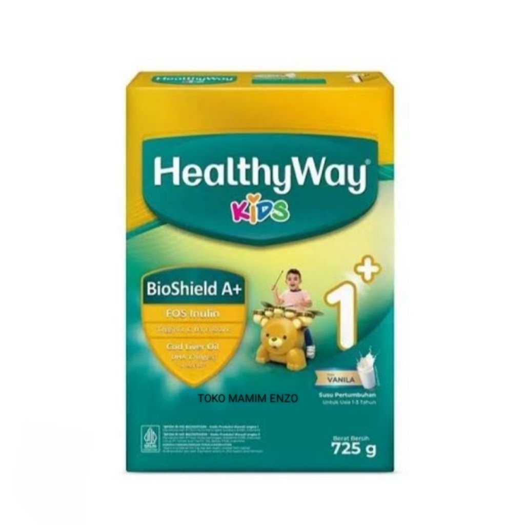 

HEALTHYWAY KIDS 1+ VANILA 725 GR
