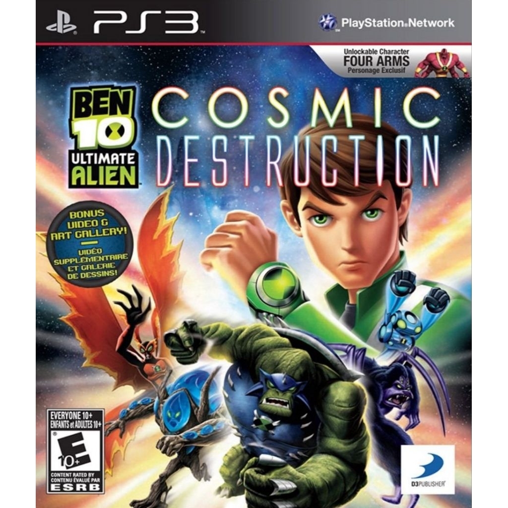 File PKG PS3 - Ben 10 Cosmic Destruction - game ps2 ps3 ps4 cfw hfw hen gembox bitbox