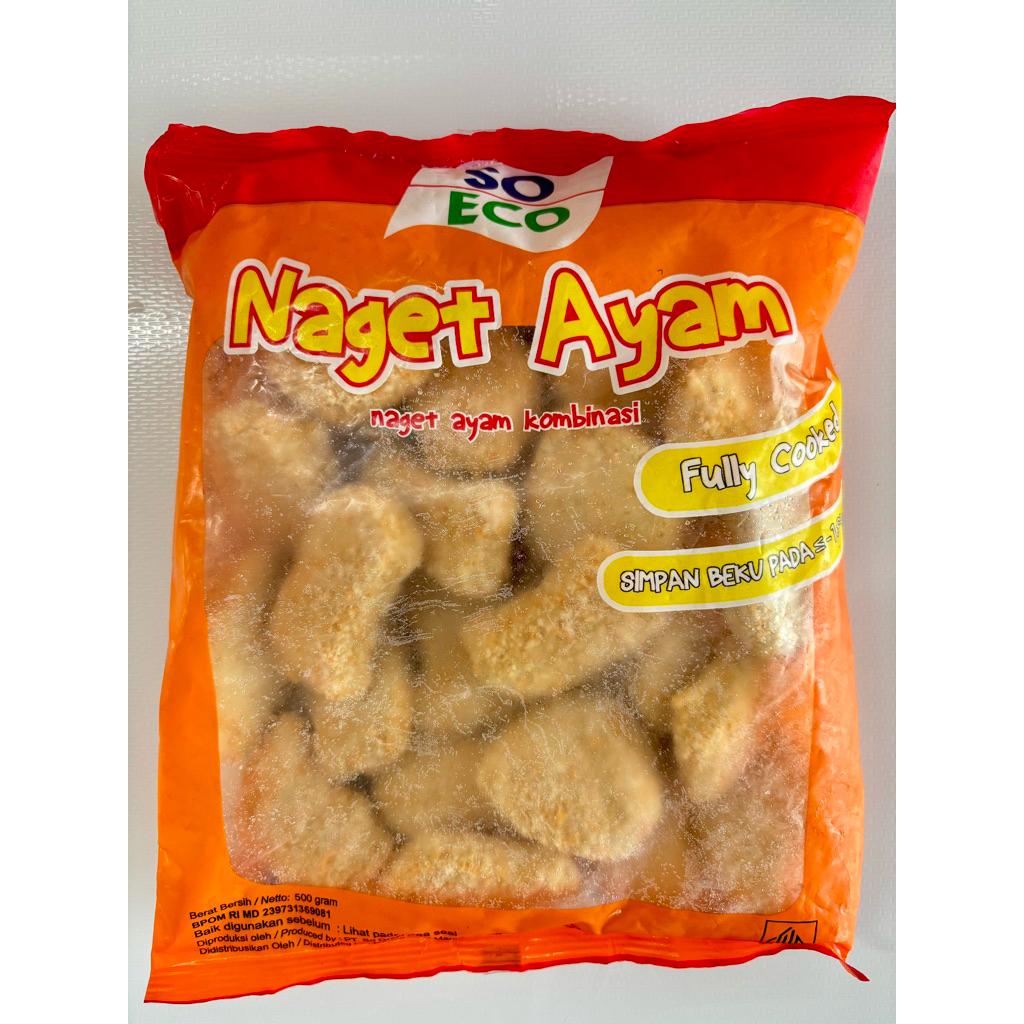 

So eco naget ayam 500gr
