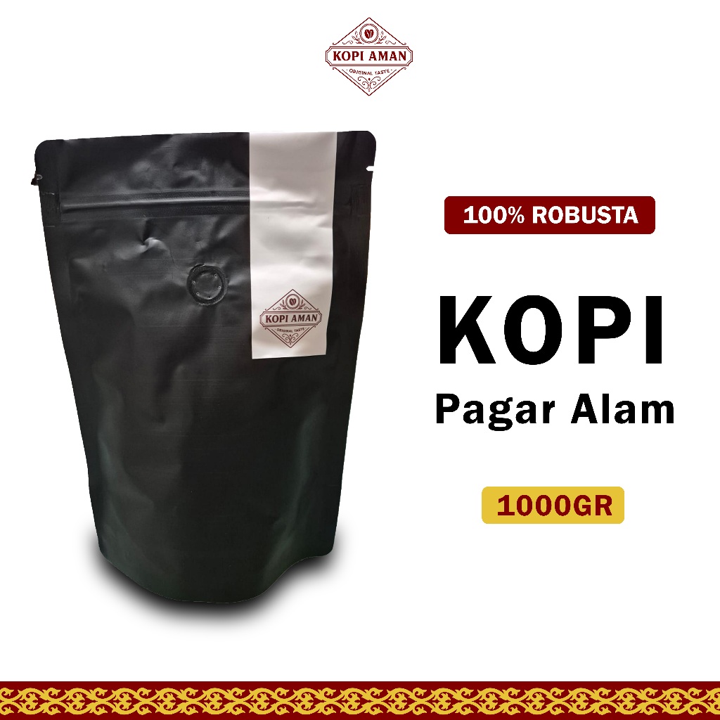 

Kopi Lanang Robusta Pagar Alam - Single Bean || 1000 gram