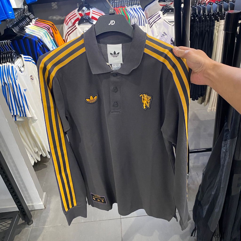 Jastip. Polo Longsleeve Adidas X Manchester United  (MAN)