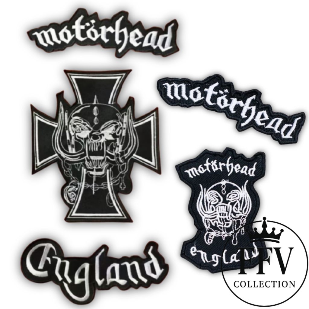 Paket Patch Bordir Emblem Band Musik MOTORHEAD - Back Patch Bordir Emblem Band Rock Full Pack