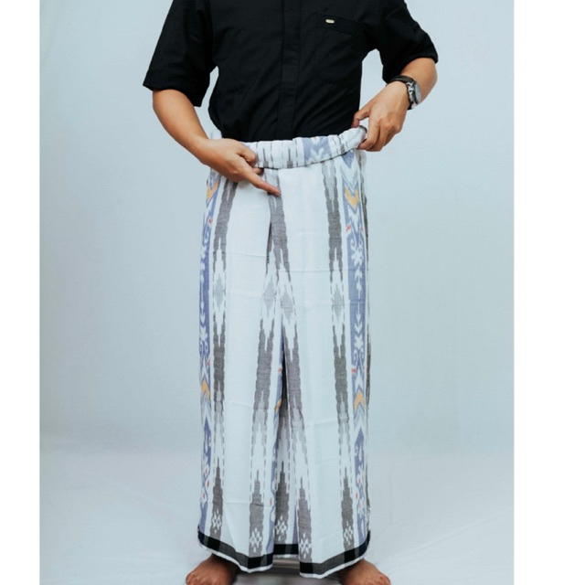 SARUNG GOYOR TENUN MOTIF SUTRA ATBM MERK ZABDAN SUPER , JAHITAN TENGAH ,BUKAN PRINTING