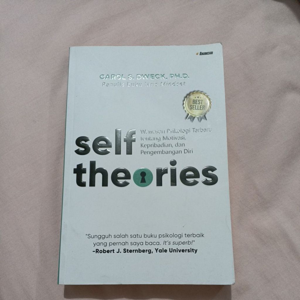 Buku Self Theories by Carol S. Dweck, PH.D (buku second)
