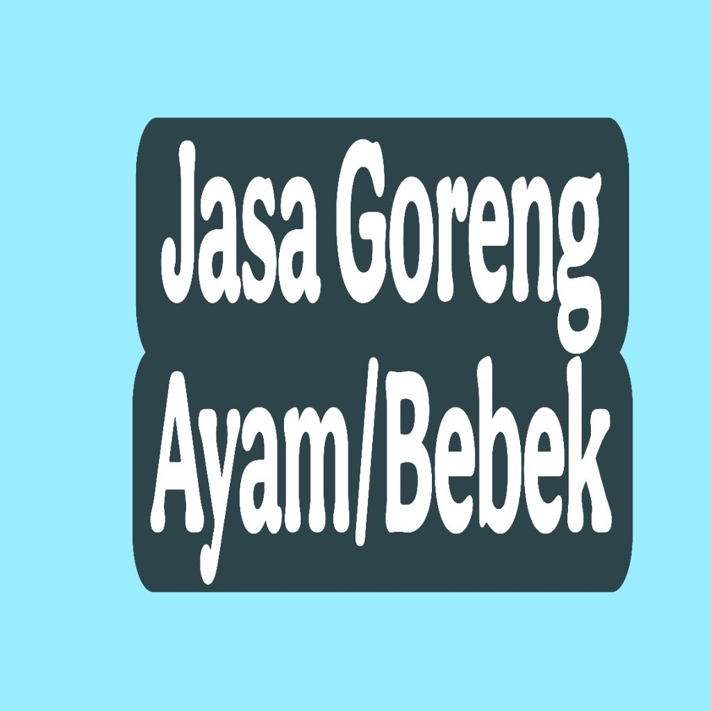 

Jasa Goreng Ayam/Bebek