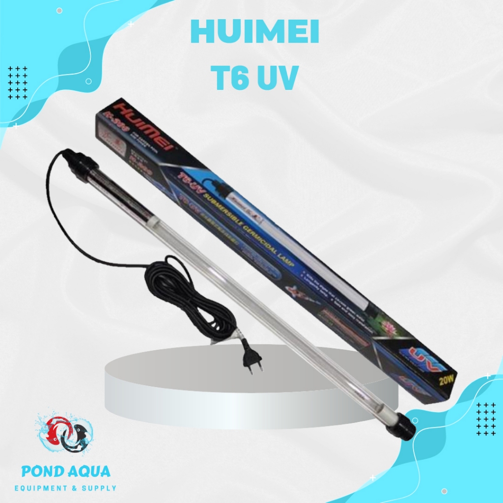 Pond Koi UV T6 Sterilizer Lampu Ultraviolet Celup