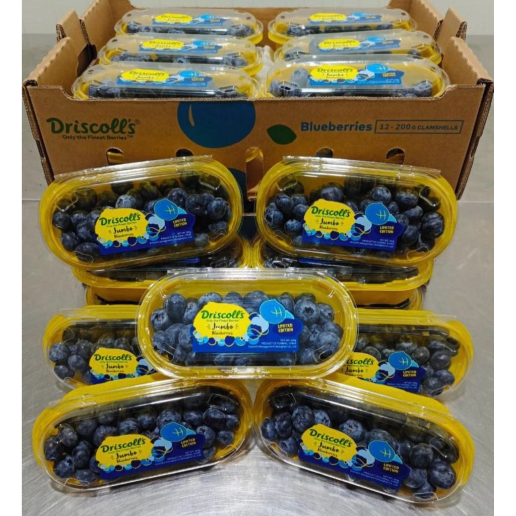 

Blueberry Driscolls Jumbo Fresh 250gram |Pack