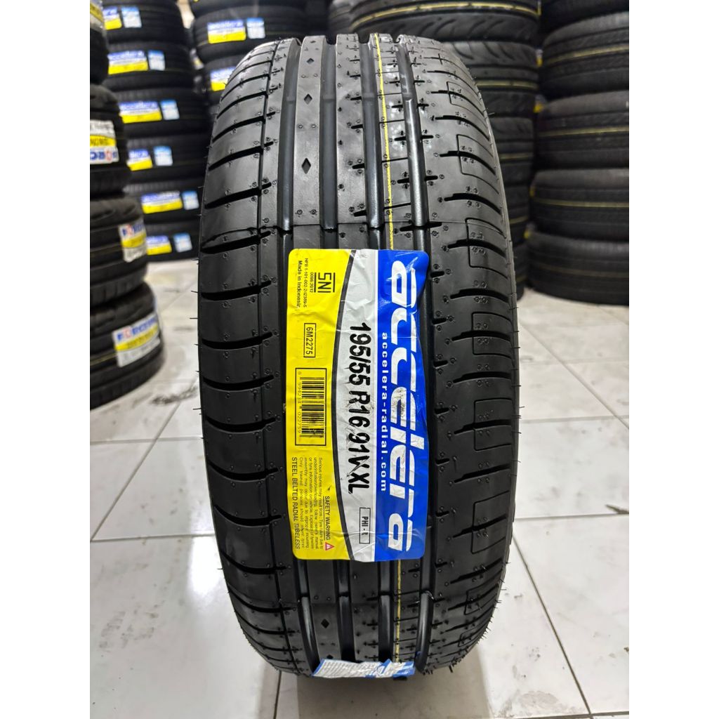 ban mobil accelera 195 55 ring 16 merk accelera phir