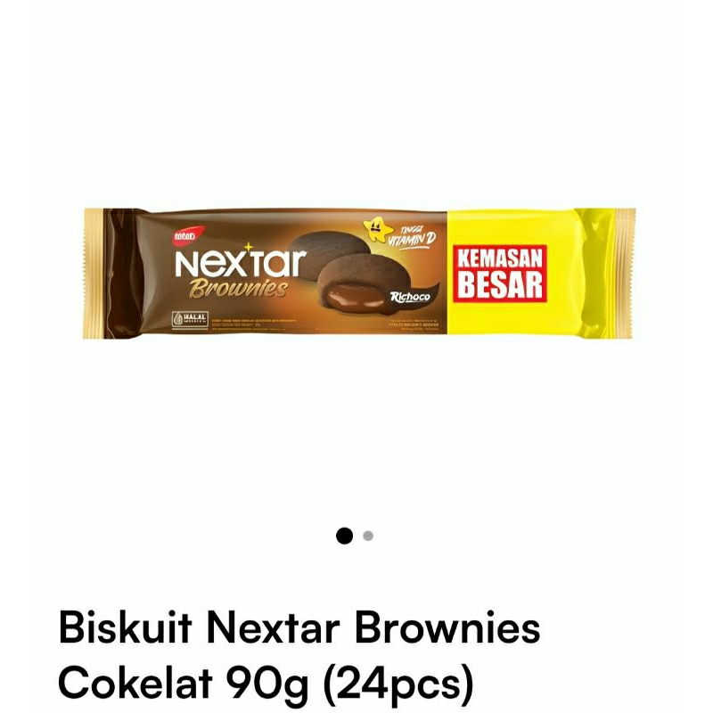

Harga ecer bronis nextar brownies cokelat 90g choco kemasan besar lumer cookies nabati Nanas Strawberry Krimero Bluebery