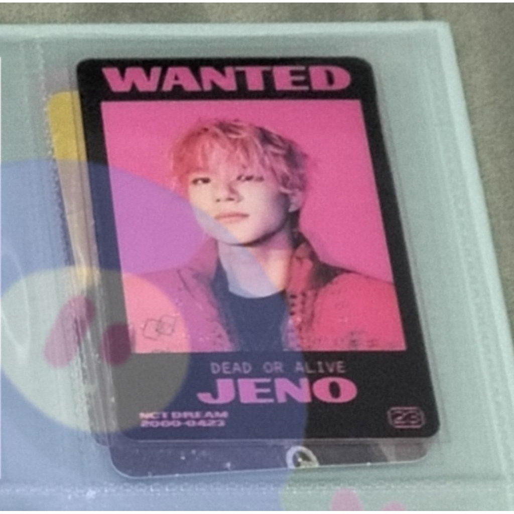 Photocard (PC) Lenti Jeno Glitch Mode NCT