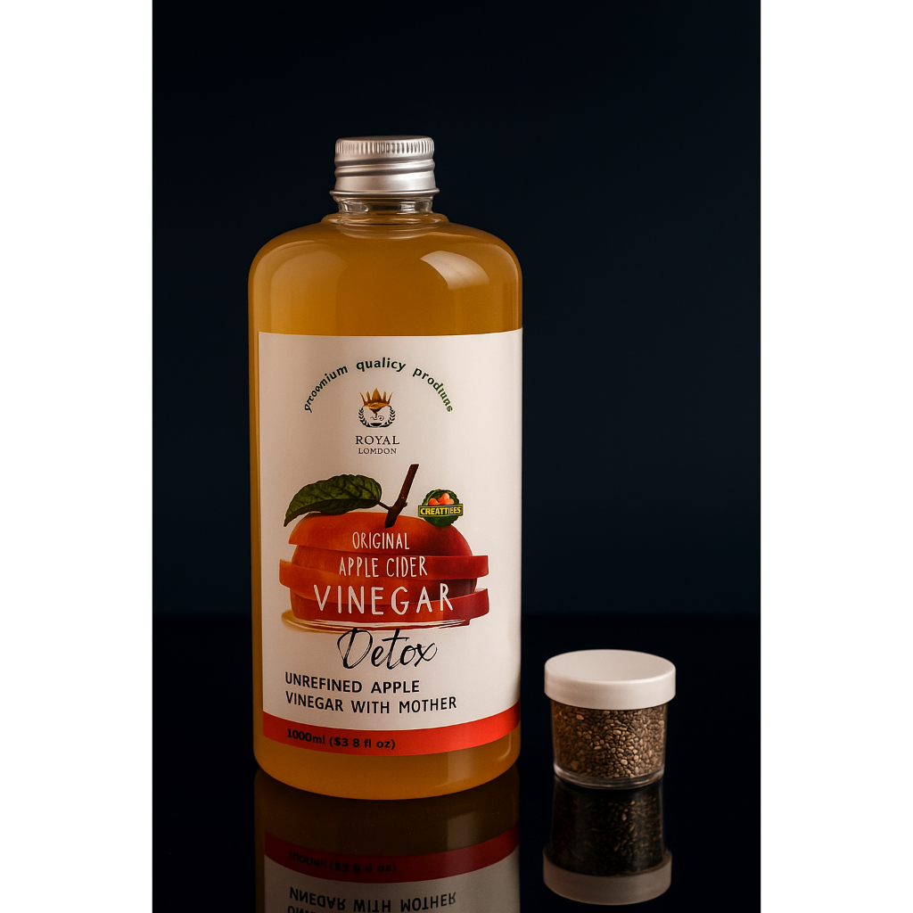 

Cuka Apel Cider Vinegar with Mother Organik 500ml