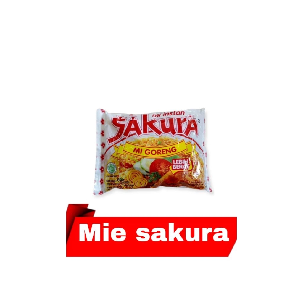 

MIE SAKURA 5 PCS TERMURAH!!