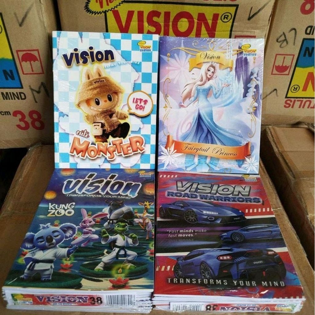 

Vision Buku Tulis Sekolah 1 Pack Kualitas Terbaik