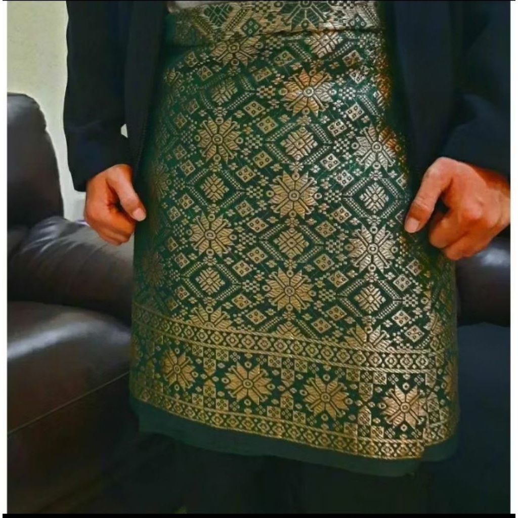 RUMPAK SONGKET PALEMBANG/KAIN SAMPIN MELAYU/SARUNG SONGKET PRIA