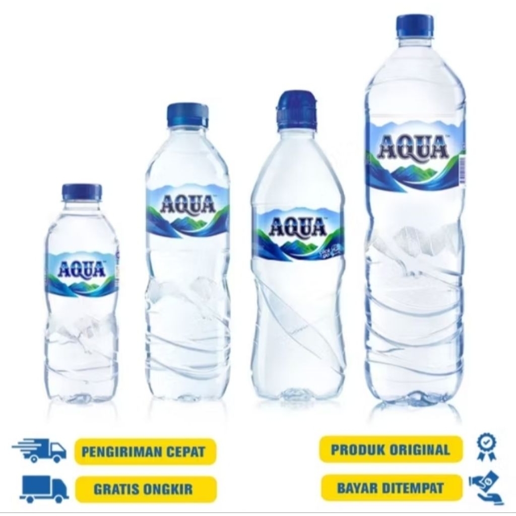 

AQUA Air Mineral ukuran 600ml
