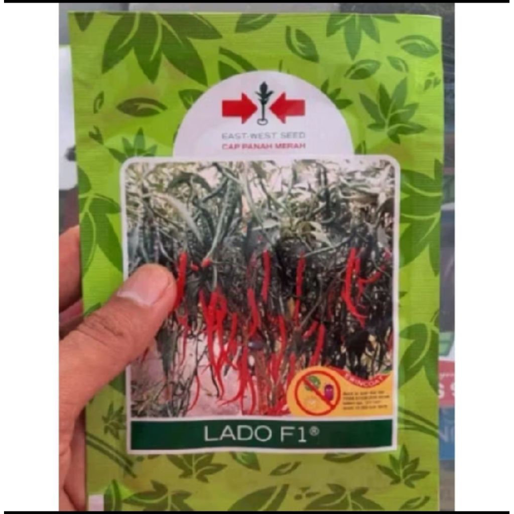 

Benih Cabe keriting LADO FI 1750 butir | cap panah merah