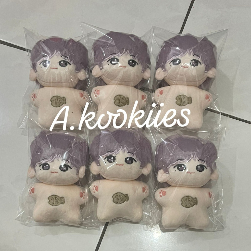 [PRE ORDER] (BACA DESKRIPSI) Doll wonwoo seventeen purple hair 10 cm