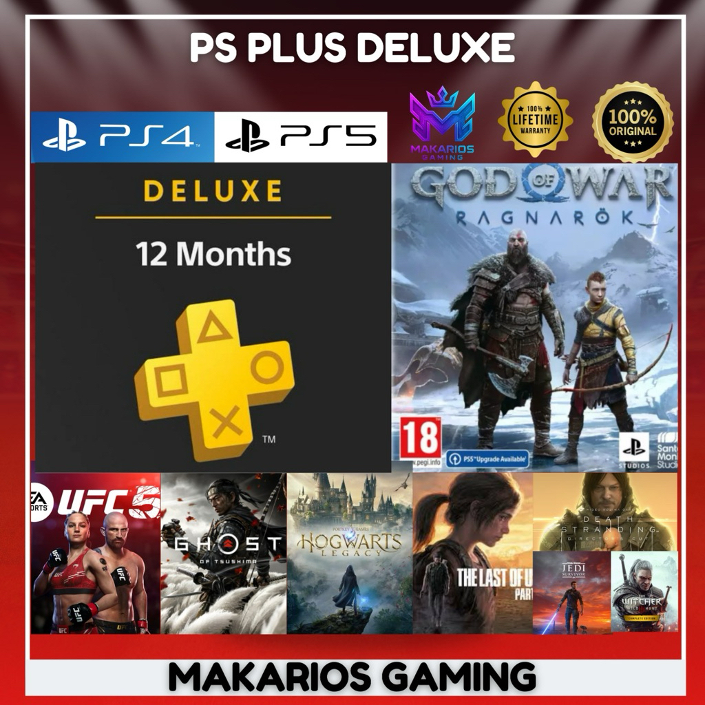 Ps Plus Deluxe, Ps+ Deluxe Ps5 & Ps 4 1 Tahun