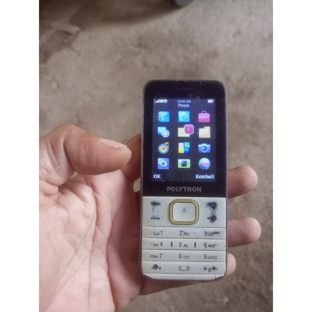 hp jadul Polytron siap pakai