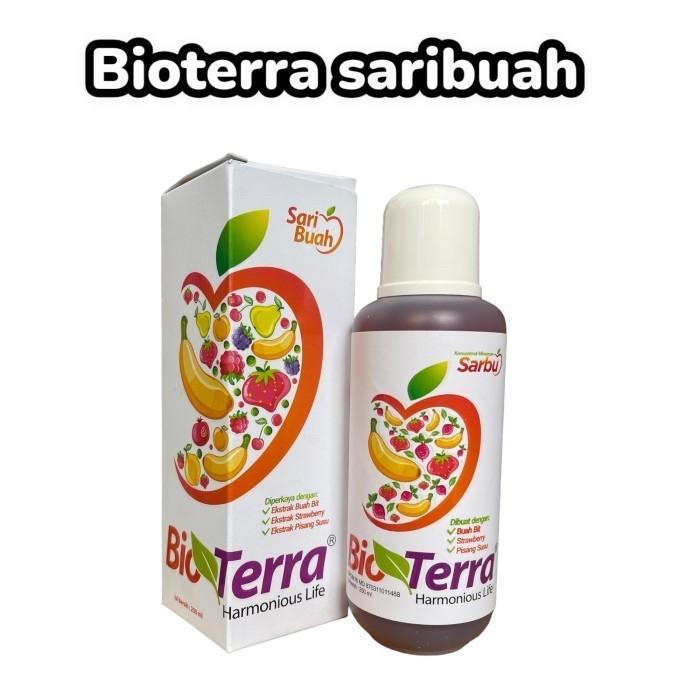 Bioterra Sari Buah - Bioterra Probiotik - Vitamin Daya Tahan Tubuh - Sari Buah Bioterra