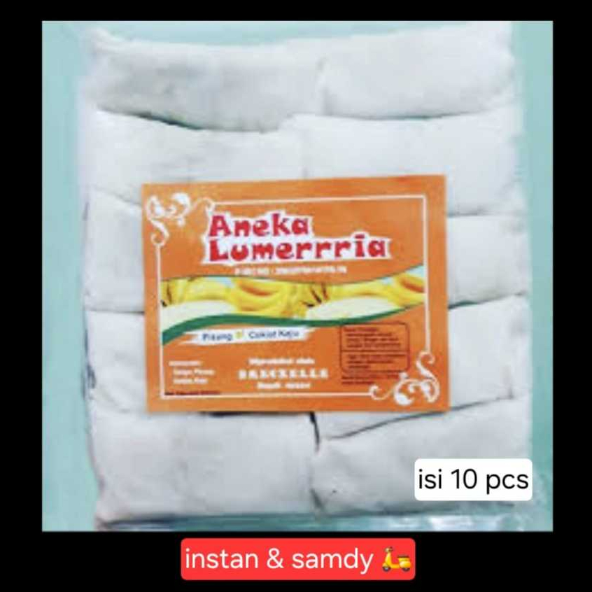 

LUMERIA PISANG COKLAT KEJU ISI 10 PCS