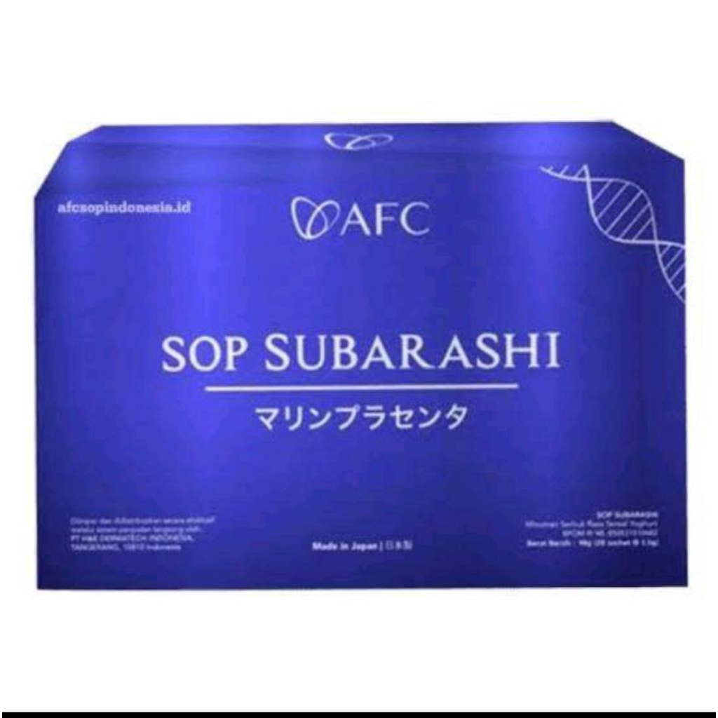 SOP SUBARASHI Original Produk Isi 28 Sachet