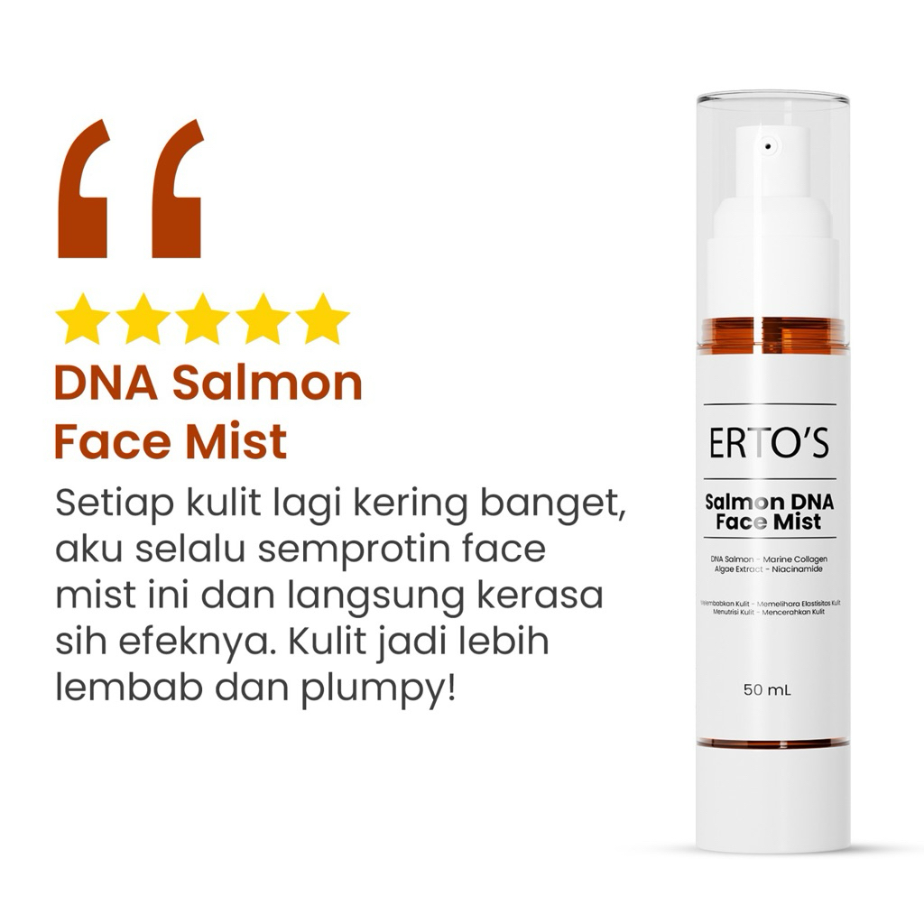Erto's Salmon DNA Face Mist