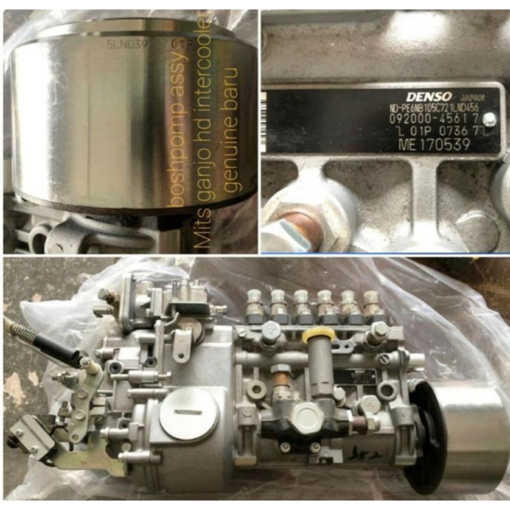 BOSCH PUMP BOSPOM MITSUBISHI FUSO 220 PS GANJO POMPA INJESI ME170539 DENSO
