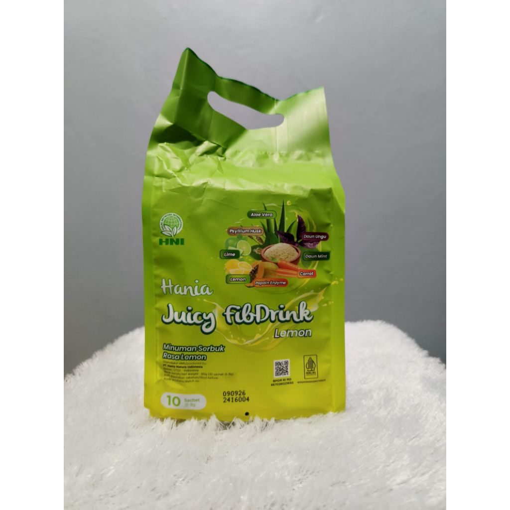 

Hania Juicy Fibdrink Lemon HNI HPAI