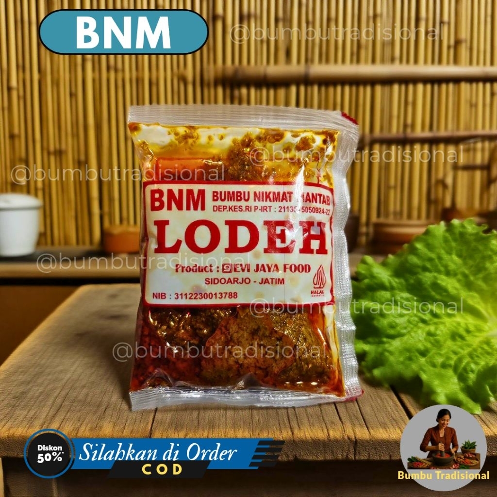 BNM / Bumbu LODEH / Bumbu Nikmat Murah / Bumbu Masak Instan