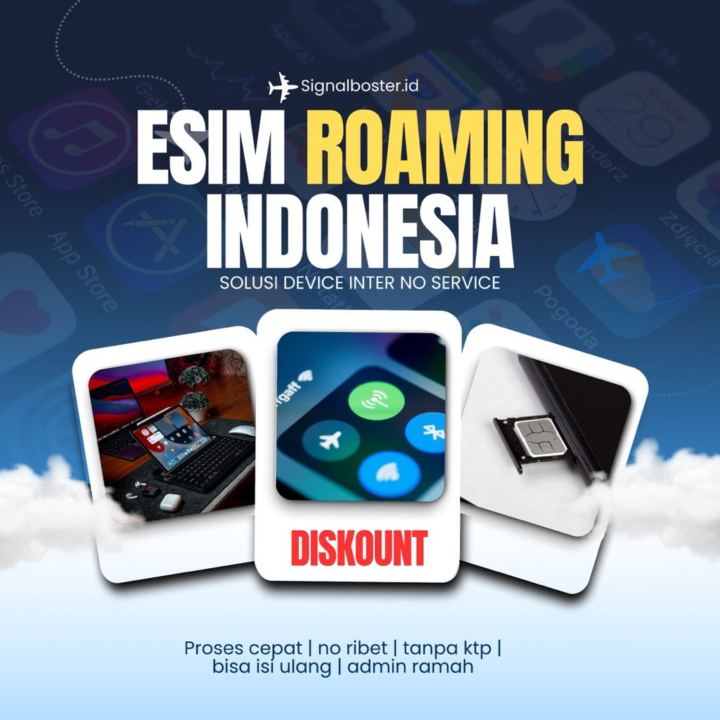 Isi ulang esim roaming ( suport inter terblokir )