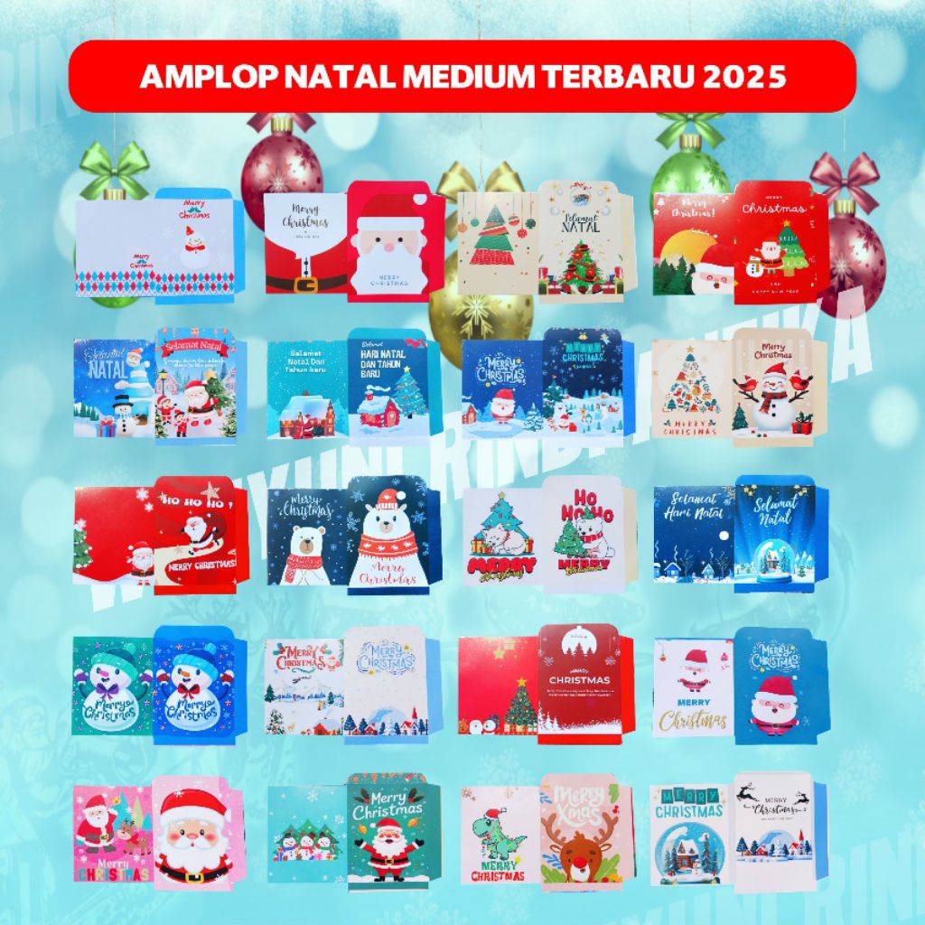 

AMPLOP NATAL TERMURAH 1000LEMBAR