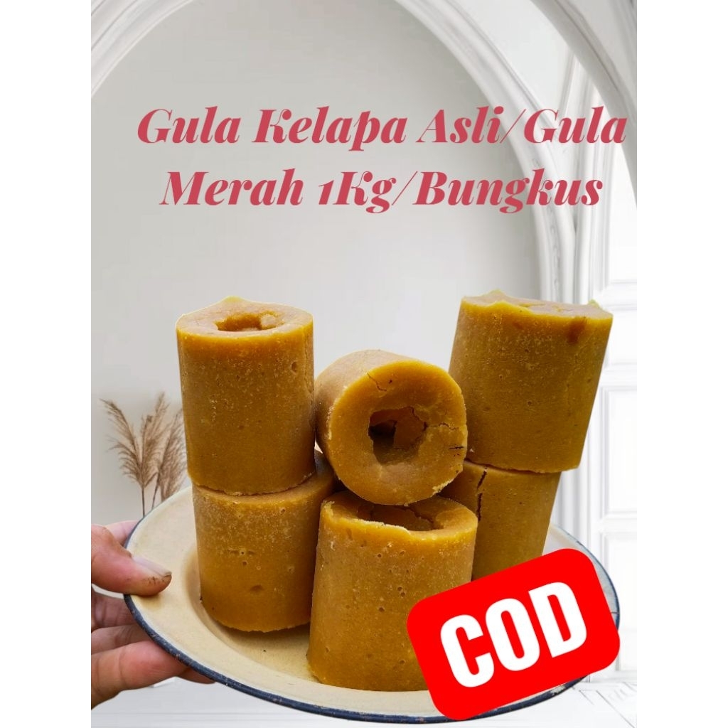 

Gula Kelapa/Gula Jawa/Gula merah /Pemanis Aroma Wangi 1Kg (COD)
