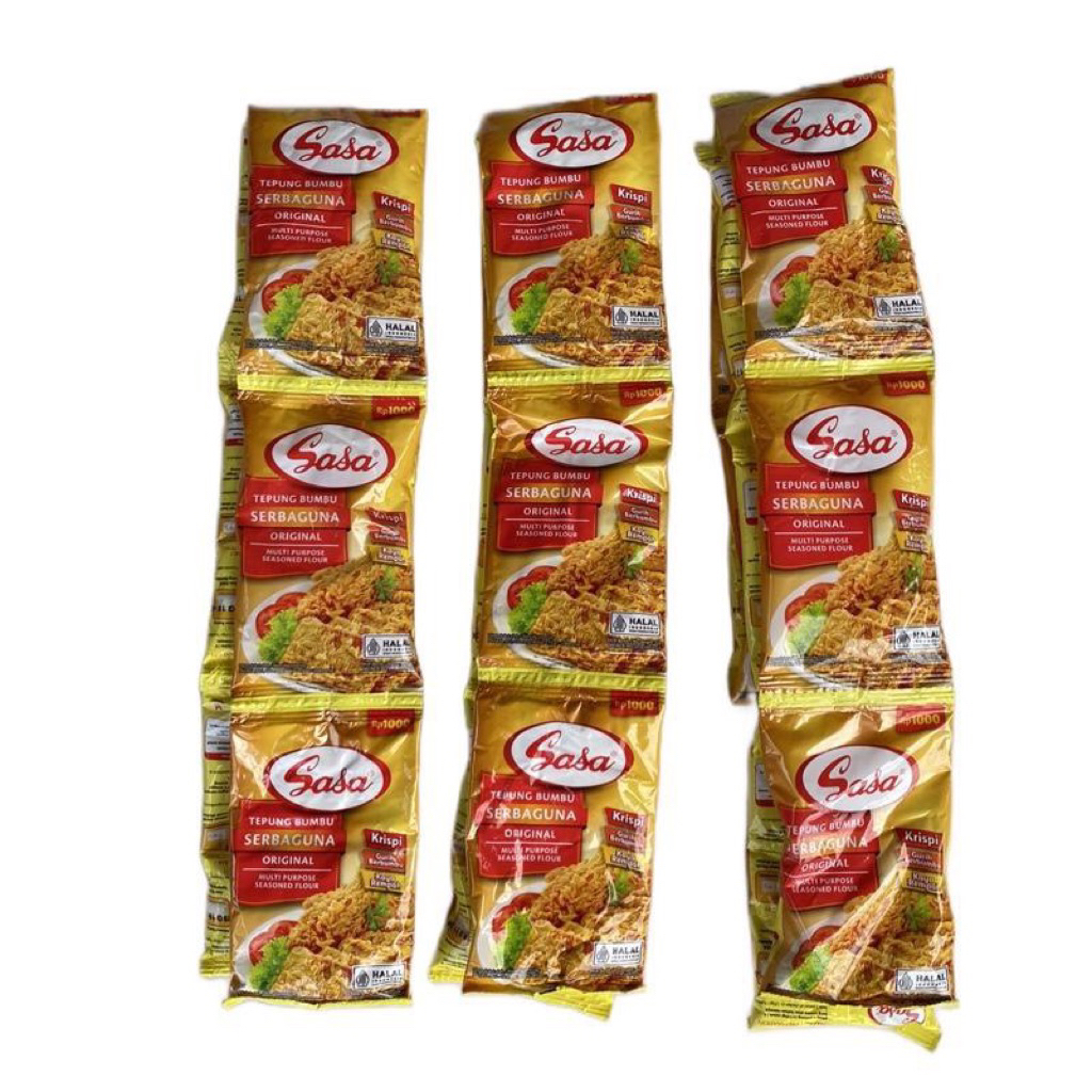 

paket 20sachet tepung Sasa Serbaguna (32gr) // 2rtg original