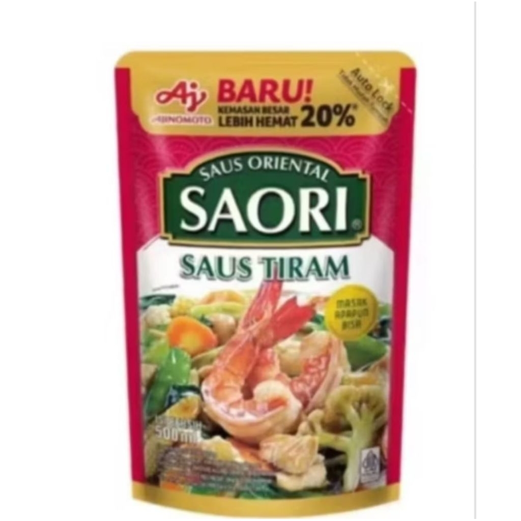 

Saori Saus Tiram Pouch Refill 500gr Ajinomoto