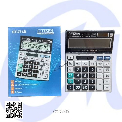 

KALKULATOR CITIZEN CT-714D