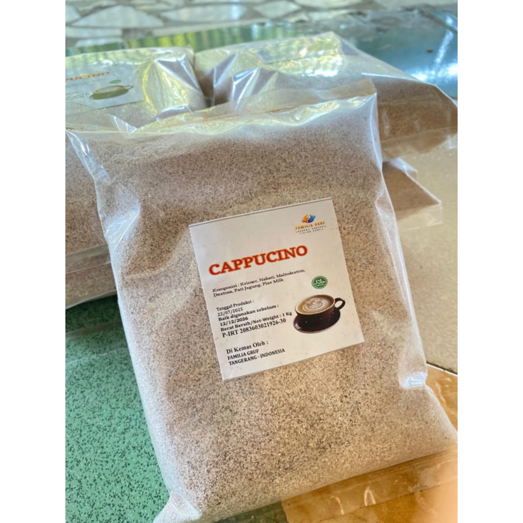 

paket hemat 3 in1 cappucino coffee cookies crumb dan mil10 ku 1kg