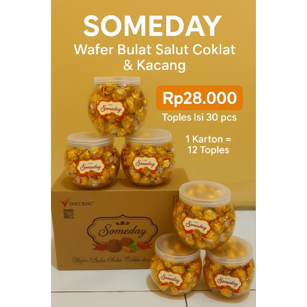 

SOMEDAY COKLAT | SOMEDAY COKLAT BULAT isi 30pcs