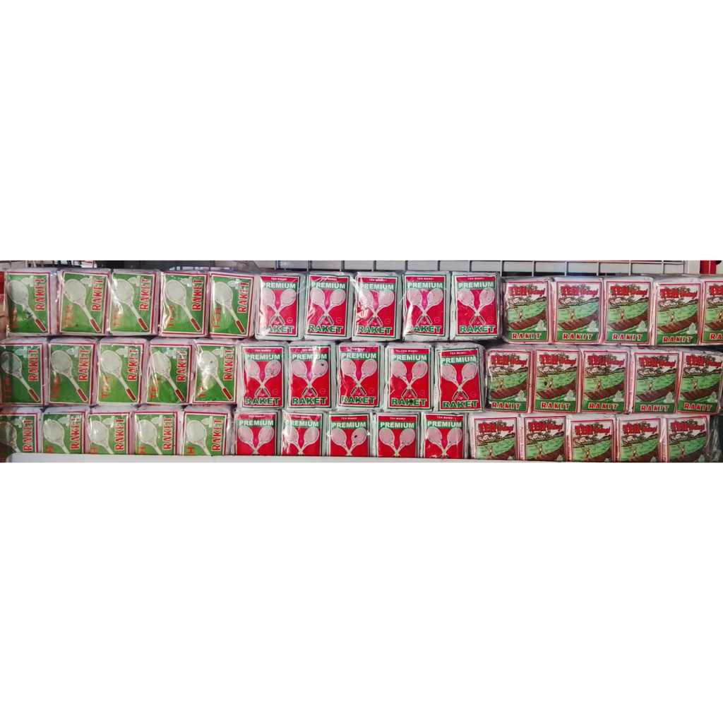 

Teh Raket Hijau/Raket Premium Merah/ Rakit slop (1)