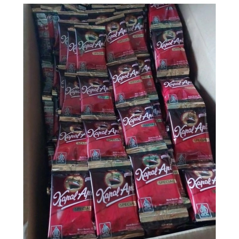 

KAPAL API MINI 1 dos [KARTON] Kapal api 6.5g 100% Kopi Murni Tanpa Gula