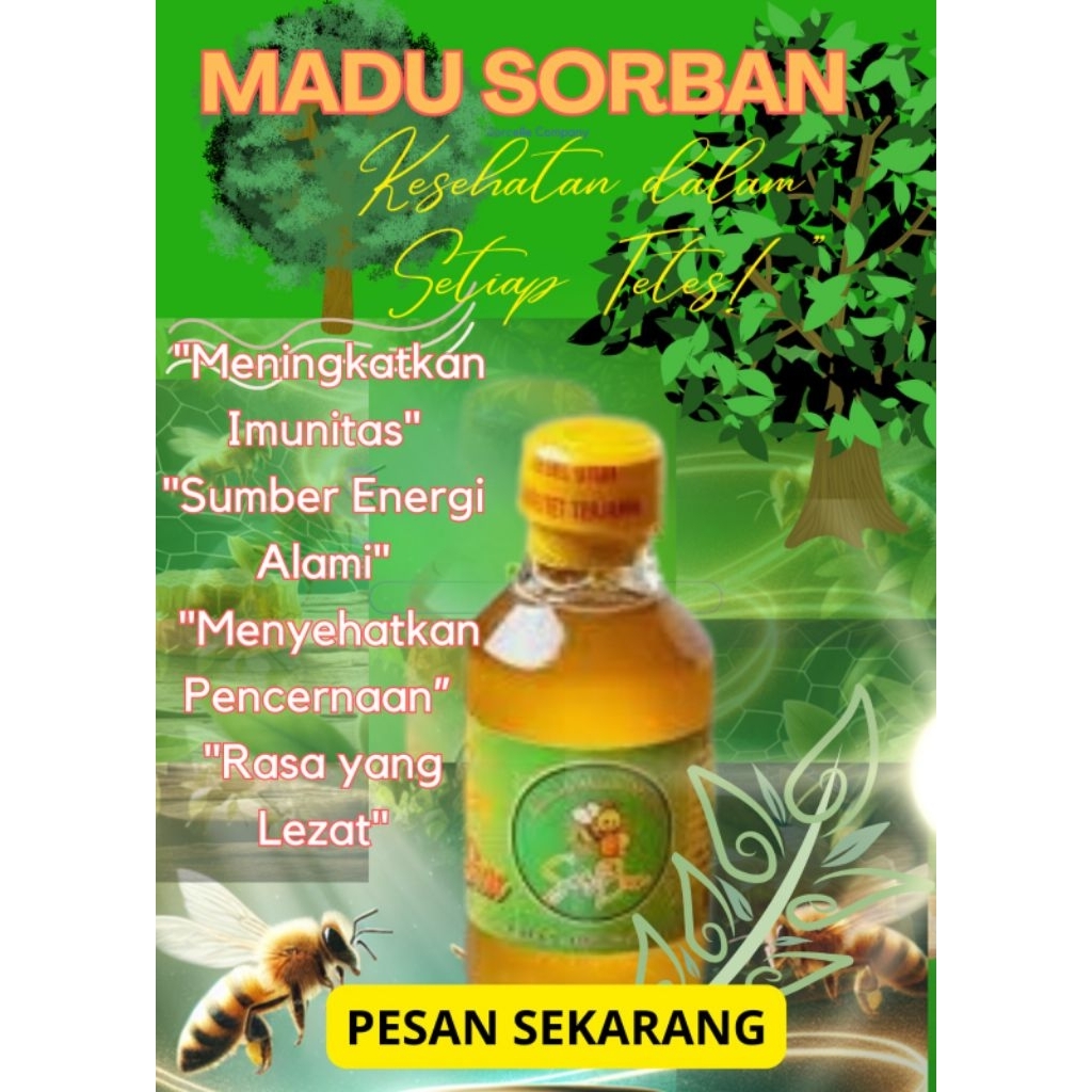 

Madu Murni Sorban,terjamin kulitas terbaik