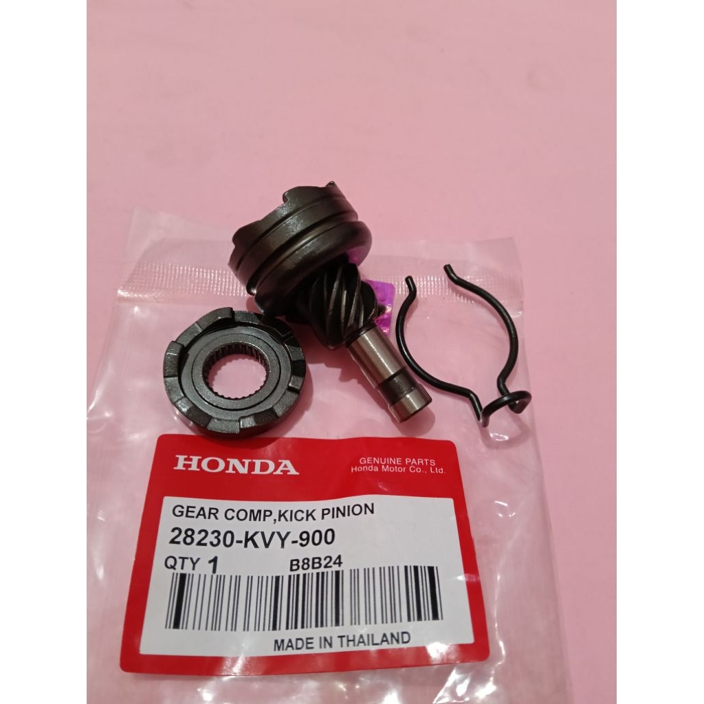 GEAR GIGI PINION STATER BEAT KARBU SCOOPY KARBU SPACY KARBU VARIO KARBU KICK STATER (KVY) THAILAND