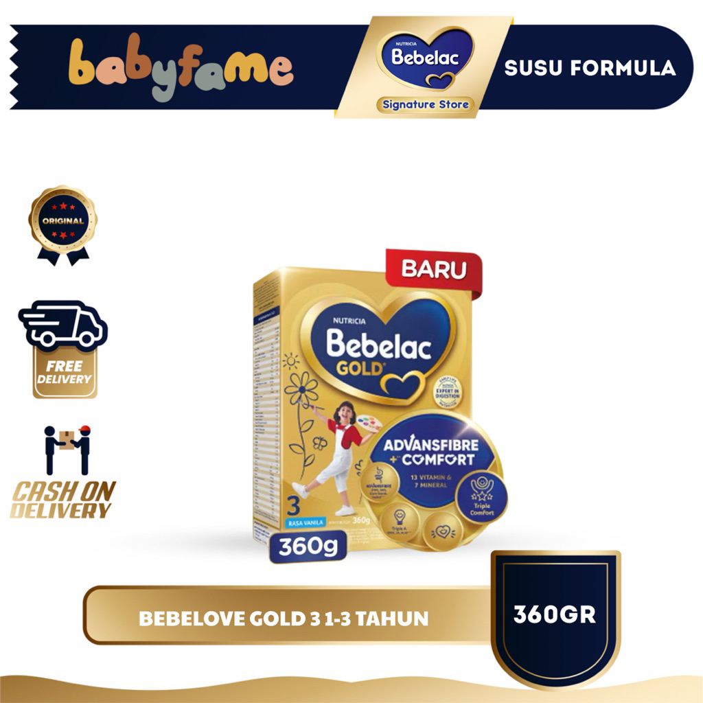 BEBELAC GOLD 3 | 360GR | SUSU FORMULA