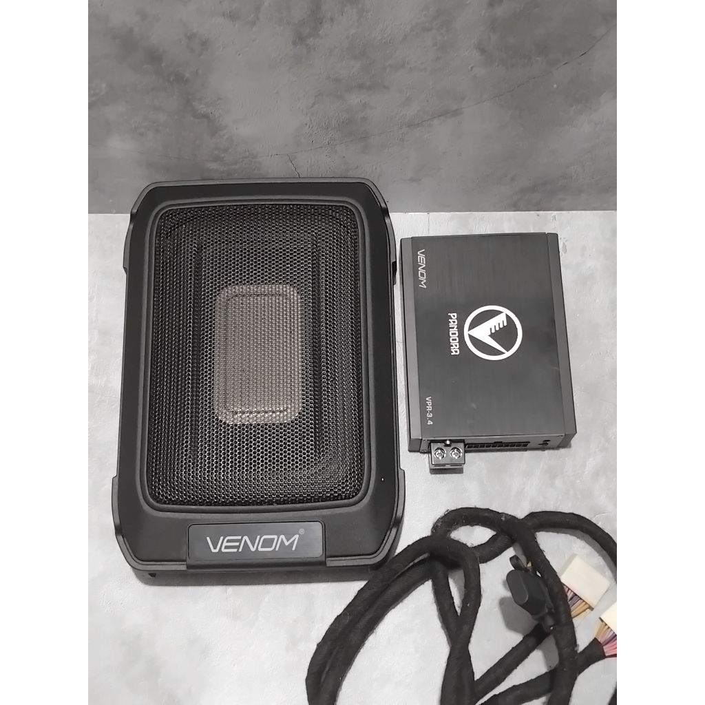 Paket audio processor venom 3.4 dan sub venom