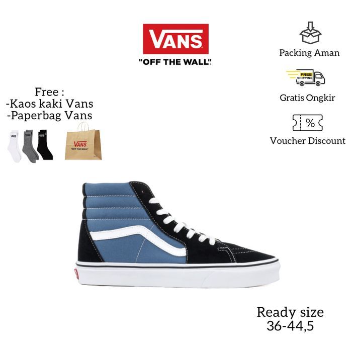 Vans SK8 High Navy Original