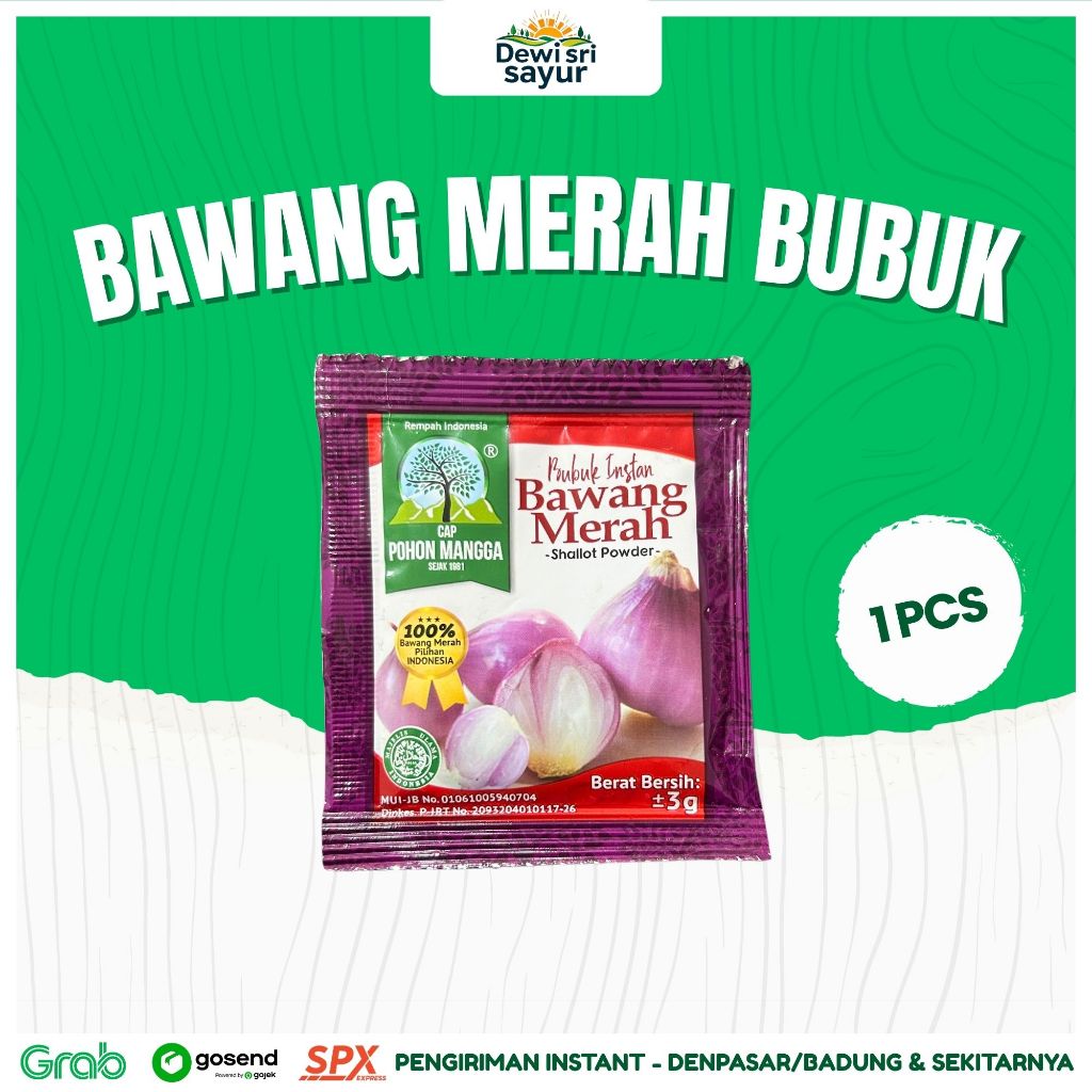 

Bawang Merah Bubuk 1 Pcs – Dewi Sri Sayur