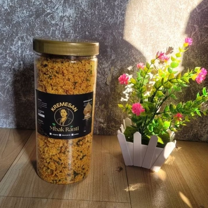 

New Kremesan Mbak Ranti Rasa Pecel kacang pedas 150gr