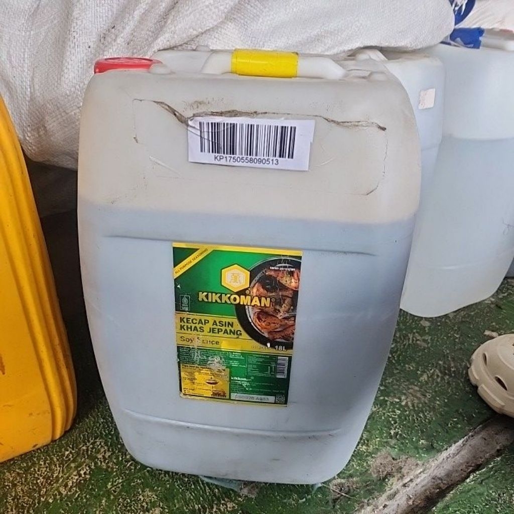 

KIKKOMAN KECAP ASIN KHAS JEPANG 18L
