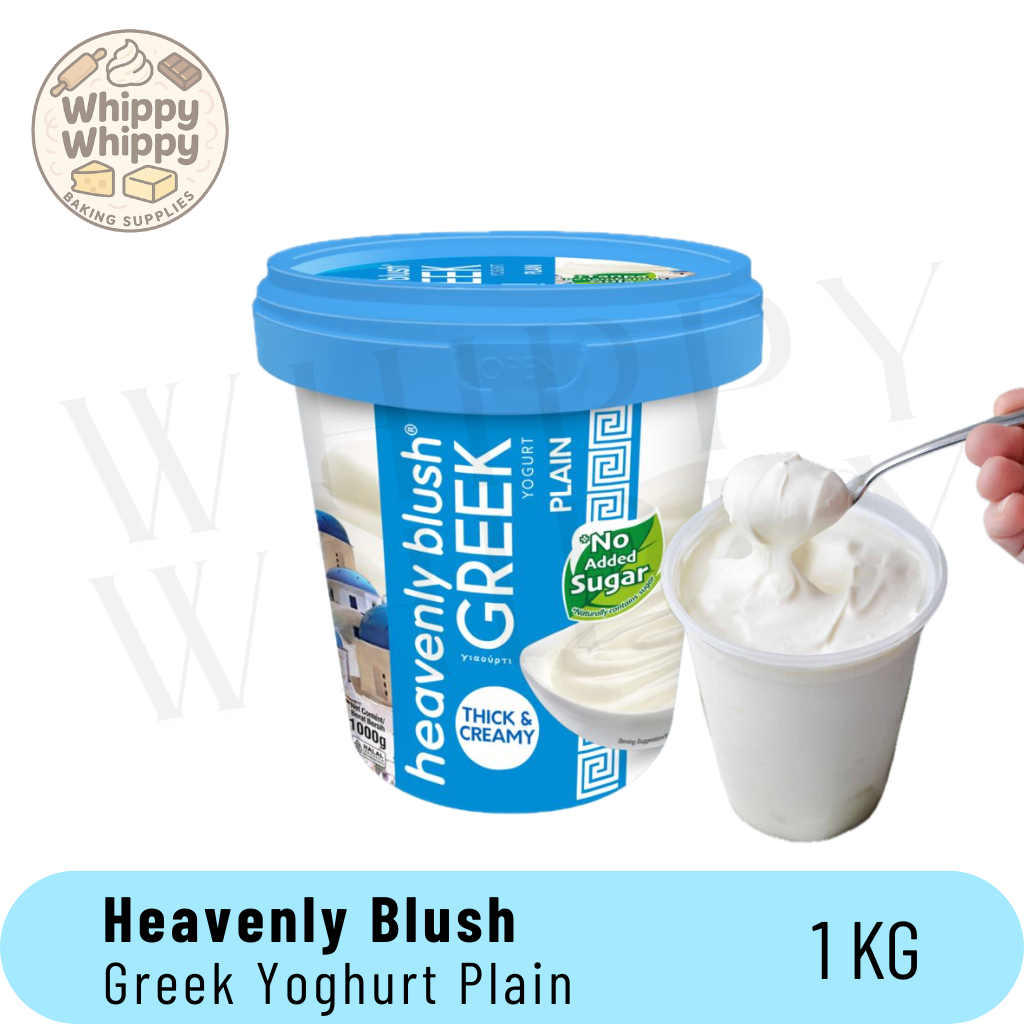 

Heavenly Blush Greek Yogurt Plain 1KG / Greek Yogurt Original 1Kg / Greek Yoghurt